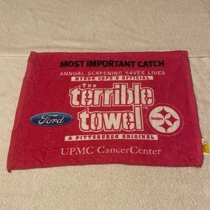 Pittsburgh Steelers NFL Cancer Awareness Terrible Towel